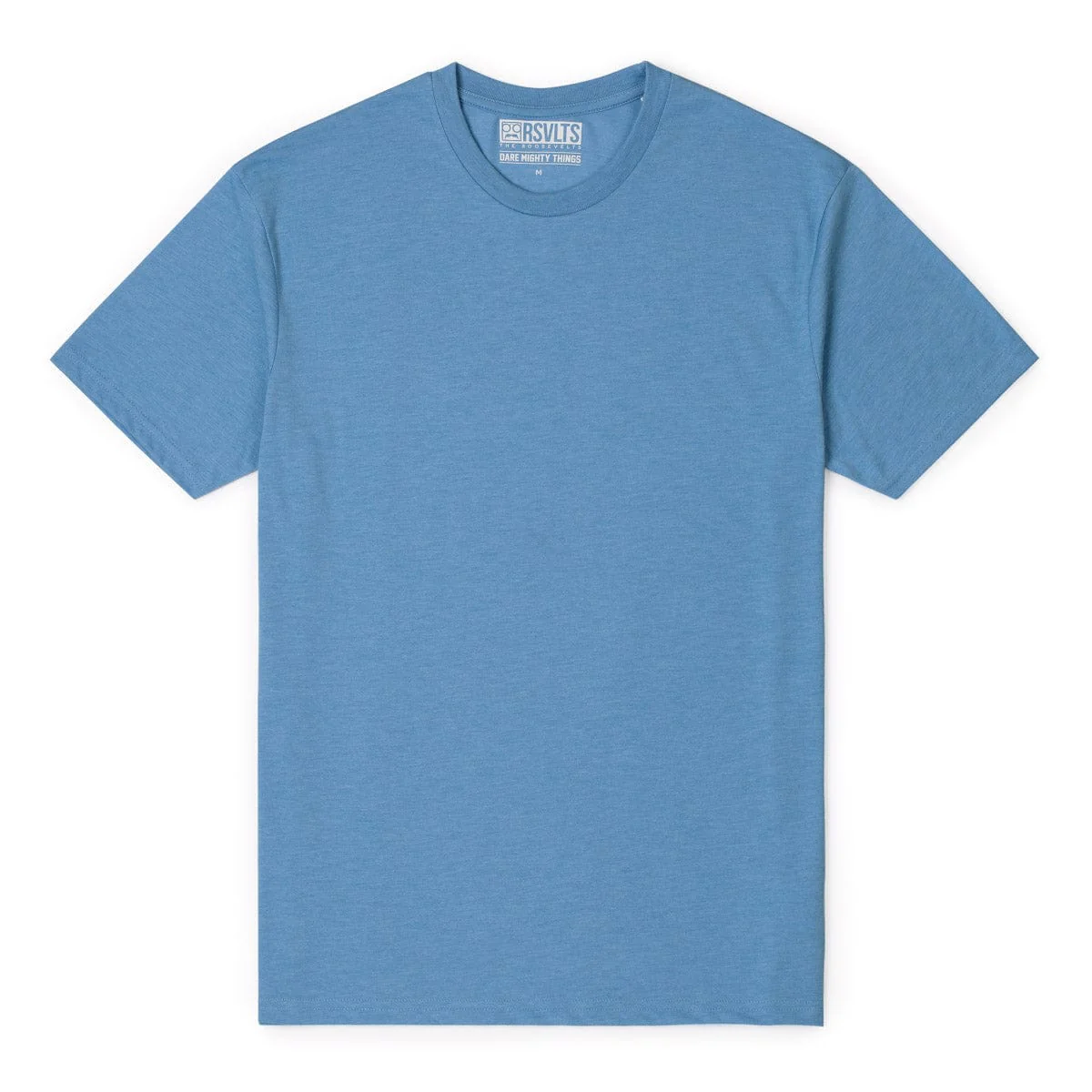 Heather Light Blue – Crewneck Tee