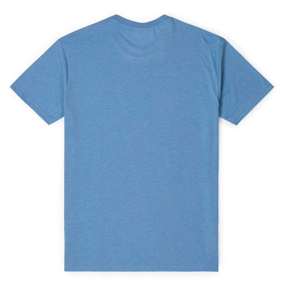 Heather Light Blue – Crewneck Tee - Image 2