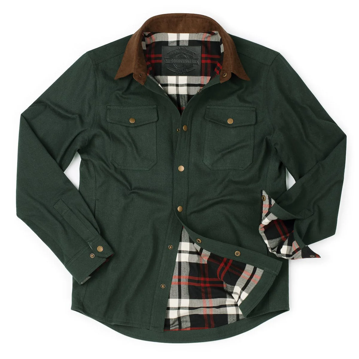 Heavy-Duty Shirt Jacket "Hunter Green" – RSVLTS Reserve - Image 2