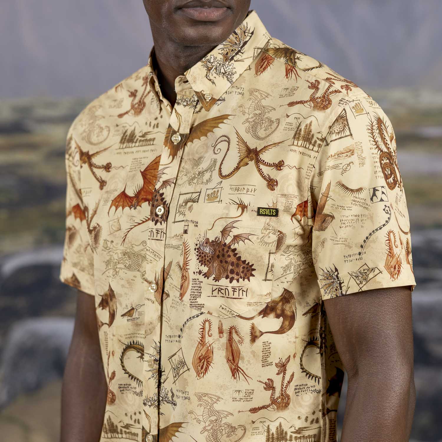 How to Train Your Dragon "Book of Dragons" – KUNUFLEX Short Sleeve Shirt - Image 4