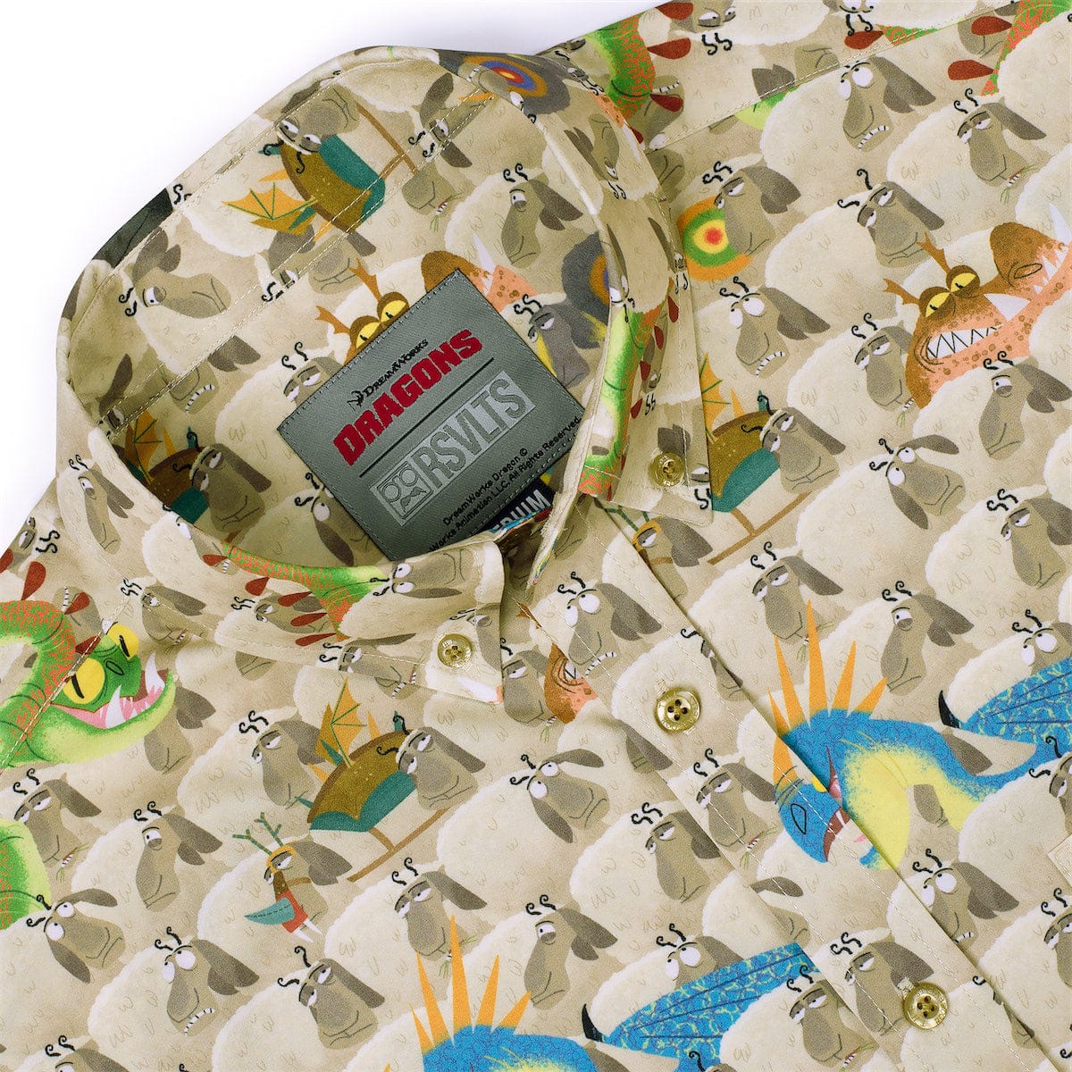 How to Train Your Dragon "Counting Sheep" – KUNUFLEX Short Sleeve Shirt - Image 6