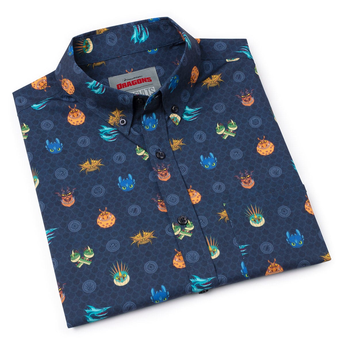 How to Train Your Dragon "Fiery Faces" – KUNUFLEX Short Sleeve Shirt - Image 8