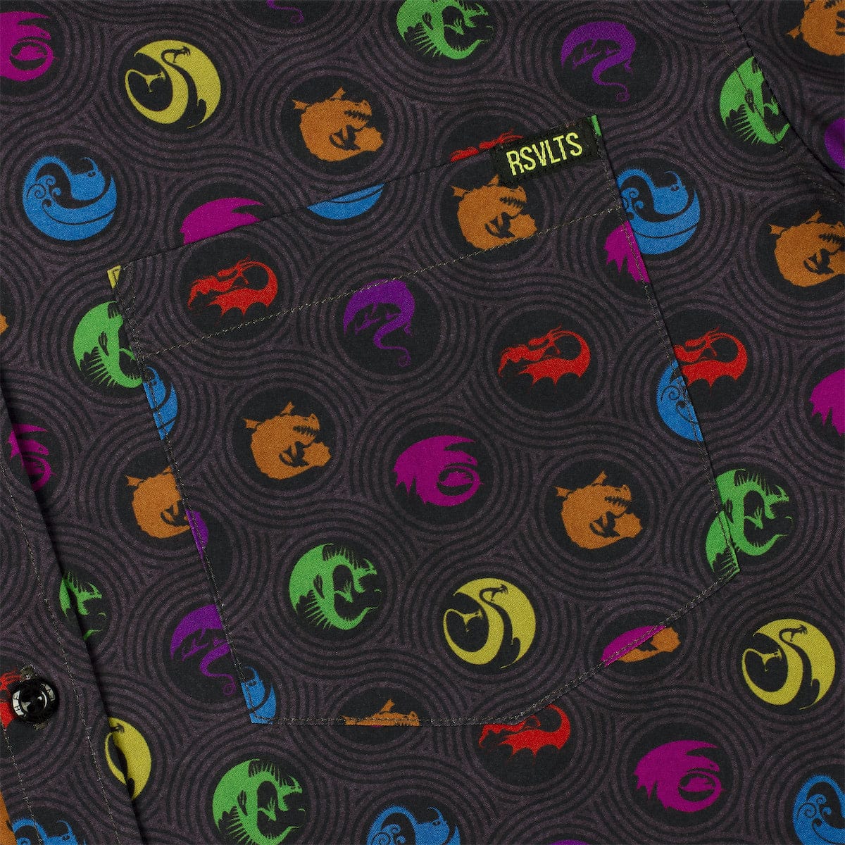 How to Train Your Dragon "Sizzlin' Sigils" – KUNUFLEX Short Sleeve Shirt - Image 3