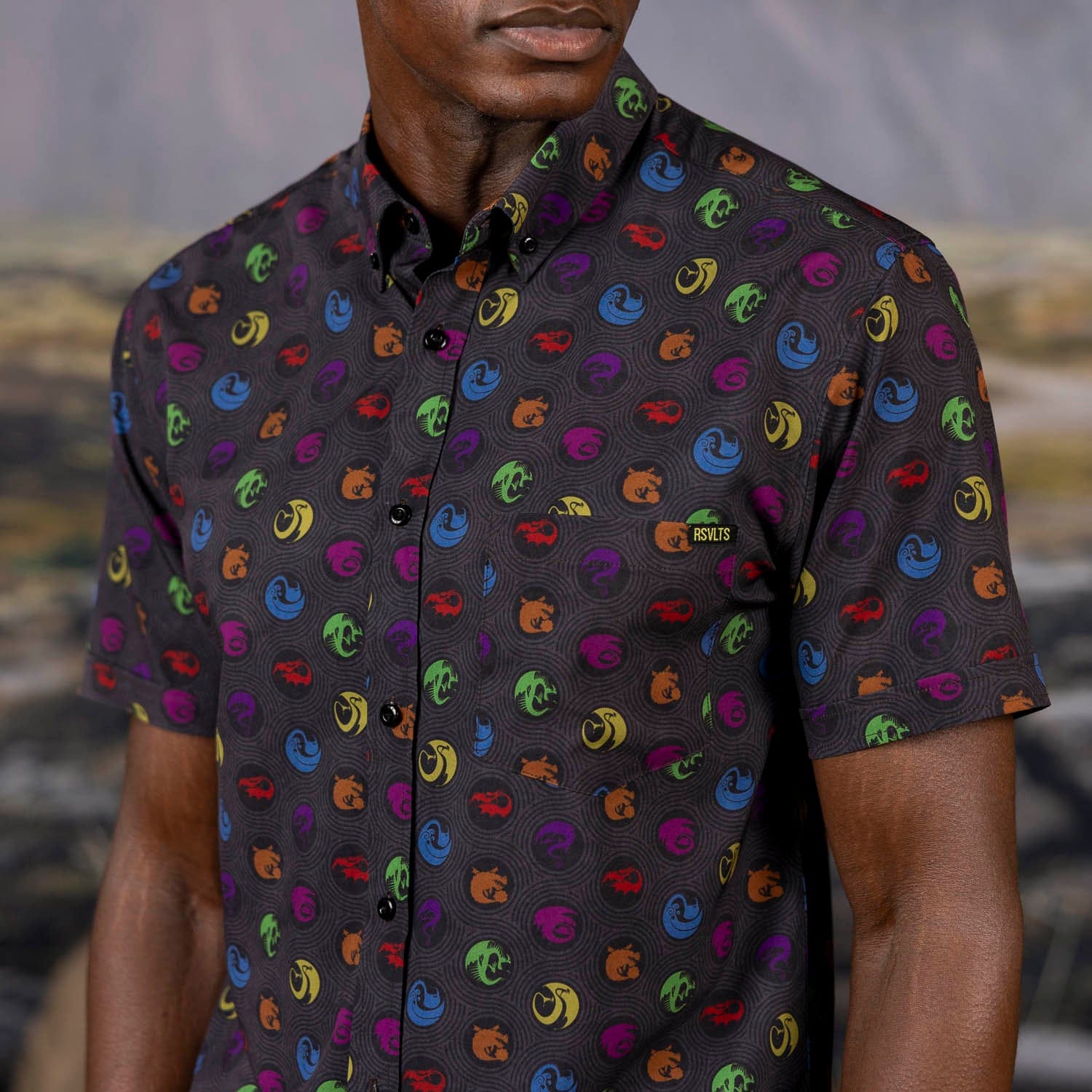 How to Train Your Dragon "Sizzlin' Sigils" – KUNUFLEX Short Sleeve Shirt - Image 4