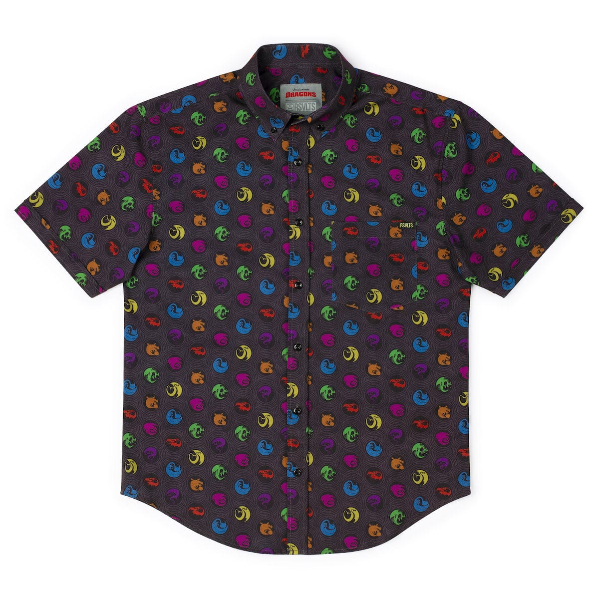 How to Train Your Dragon "Sizzlin' Sigils" – KUNUFLEX Short Sleeve Shirt - Image 5
