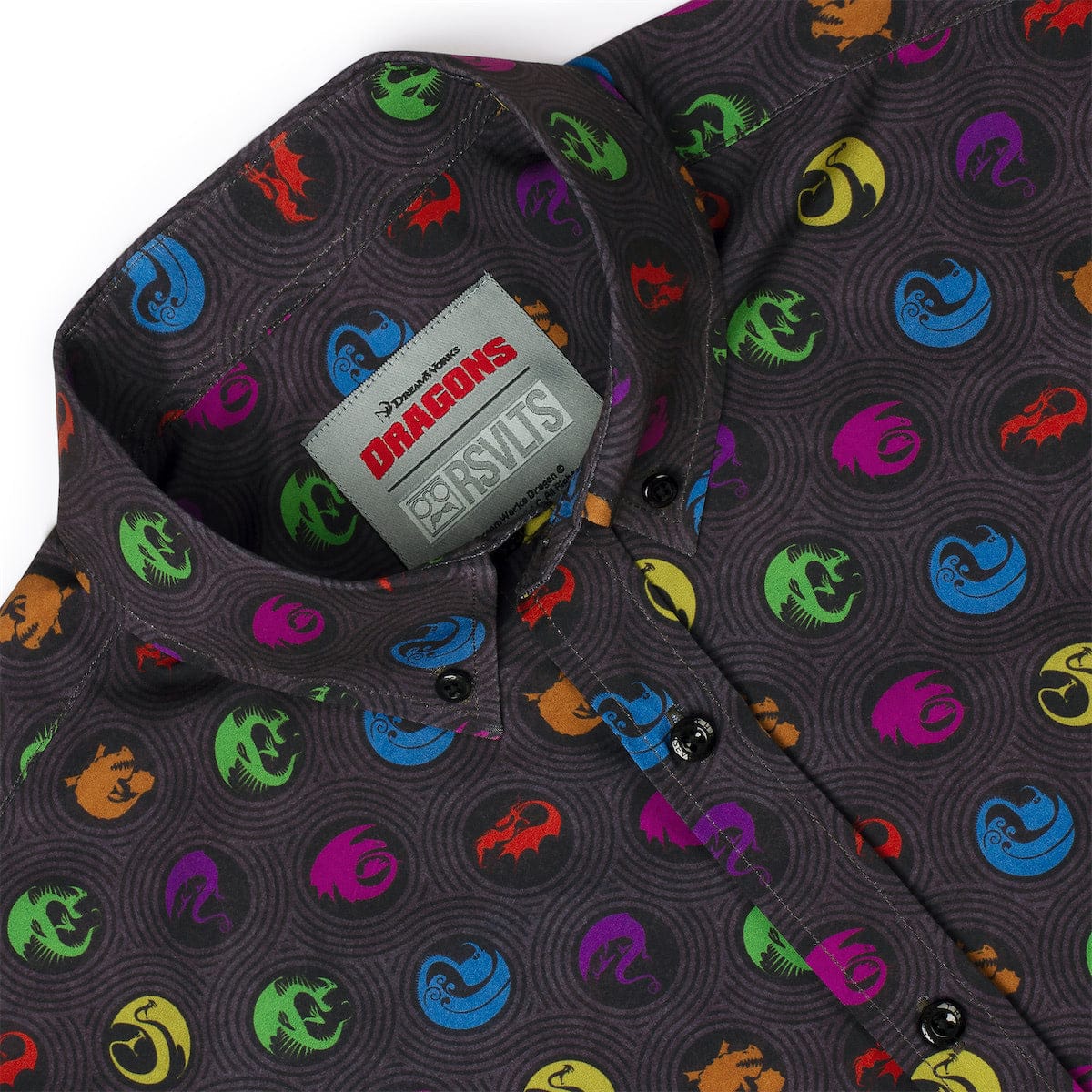 How to Train Your Dragon "Sizzlin' Sigils" – KUNUFLEX Short Sleeve Shirt - Image 6