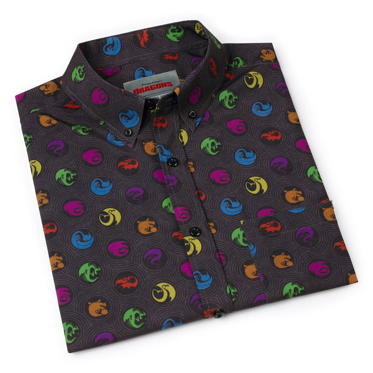 How to Train Your Dragon "Sizzlin' Sigils" – KUNUFLEX Short Sleeve Shirt - Image 8
