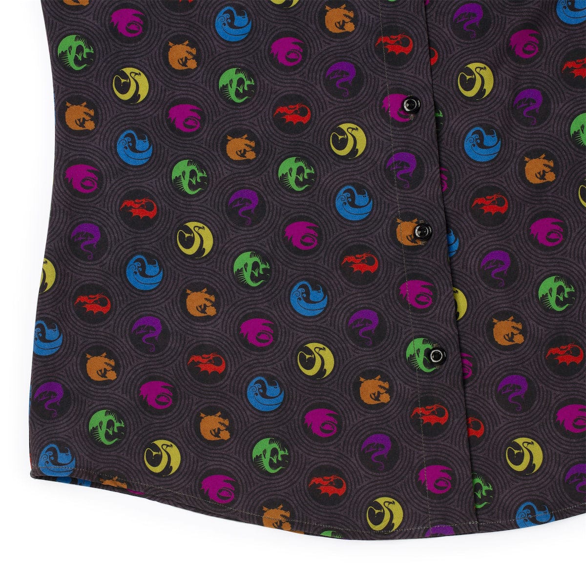 How to Train Your Dragon "Sizzlin' Sigils" – Women's KUNUFLEX Short Sleeve Shirt - Image 7