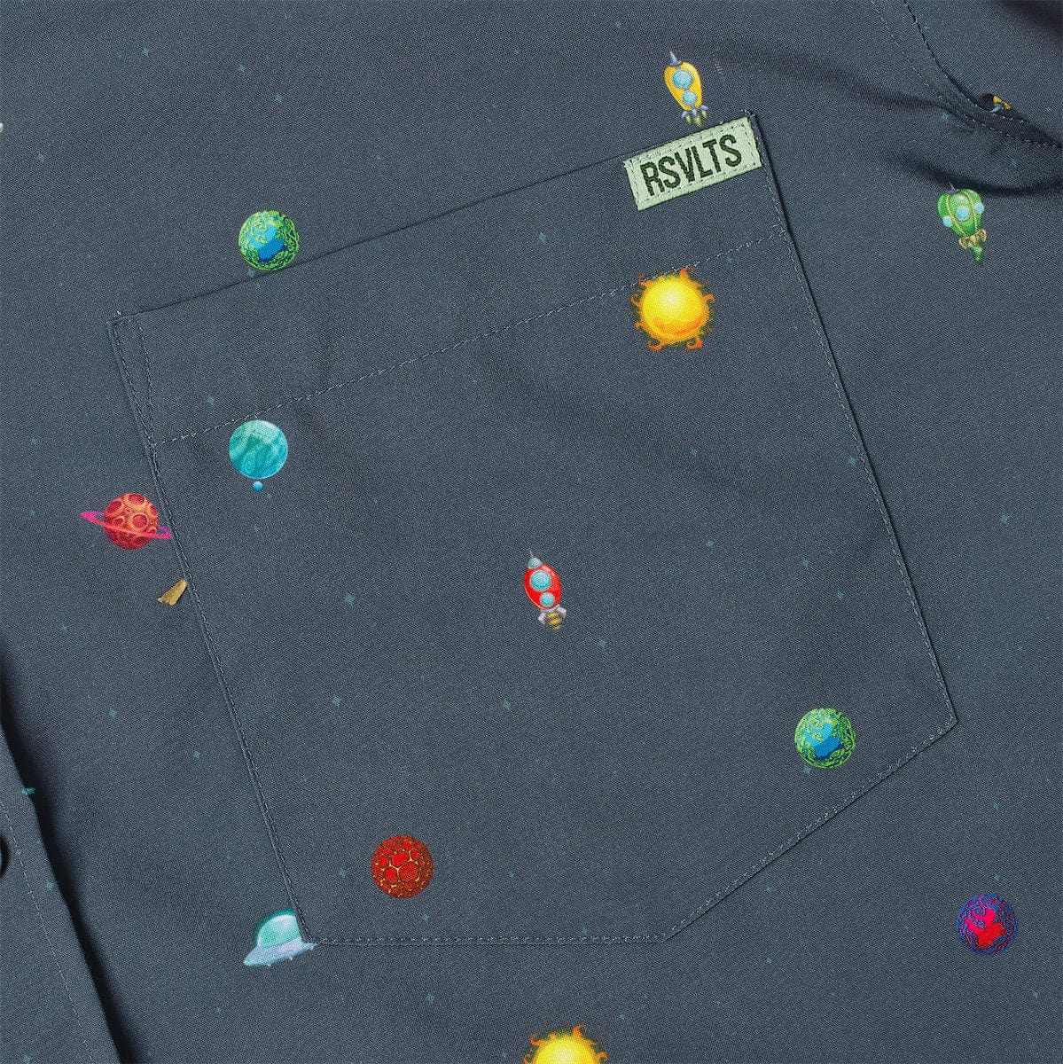 Intergalactic Planetarium – KUNUFLEX Short Sleeve Shirt - Image 2