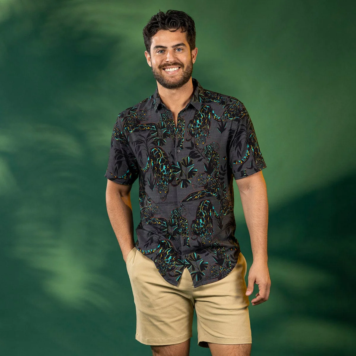 Jag Noir – Bamboo Short Sleeve Shirt - Image 3