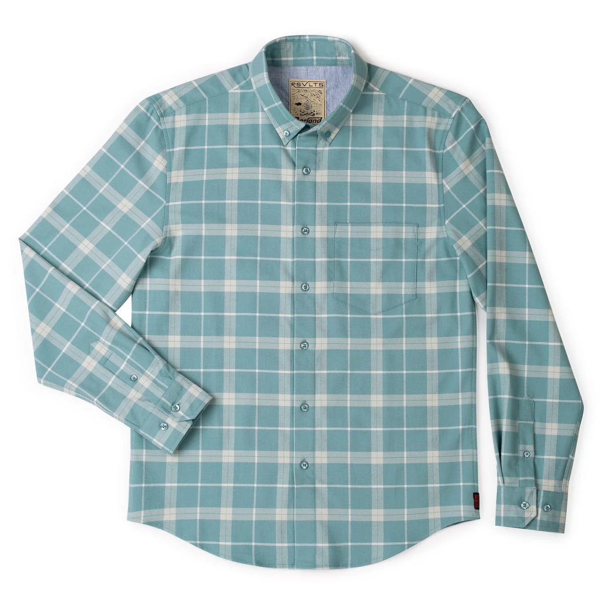 James Flan Der Beek – BorlandFlex™ Long Sleeve Flannel (2024 Fit) - Image 3