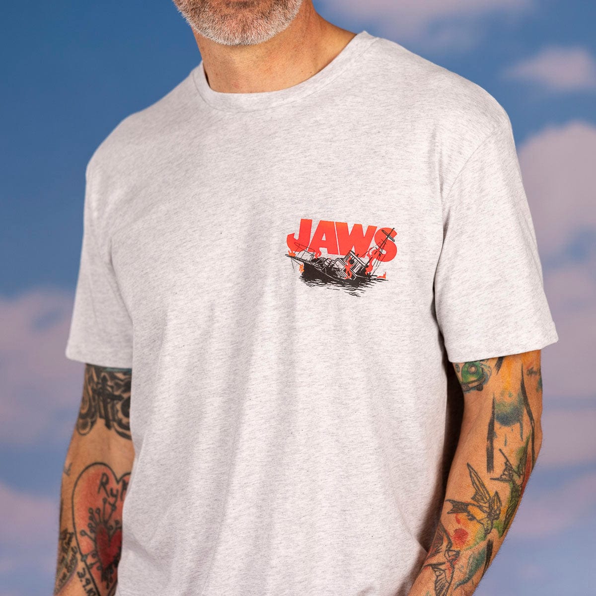 Jaws 50th Anniversary "Boat Breaker" – Crewneck Tee - Image 6