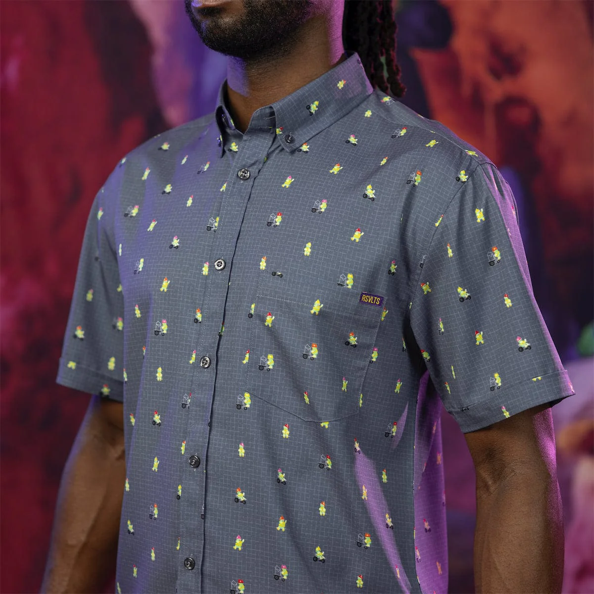 Fraggle Rock "Diggin' Doozers" – KUNUFLEX Short Sleeve Shirt - Image 3