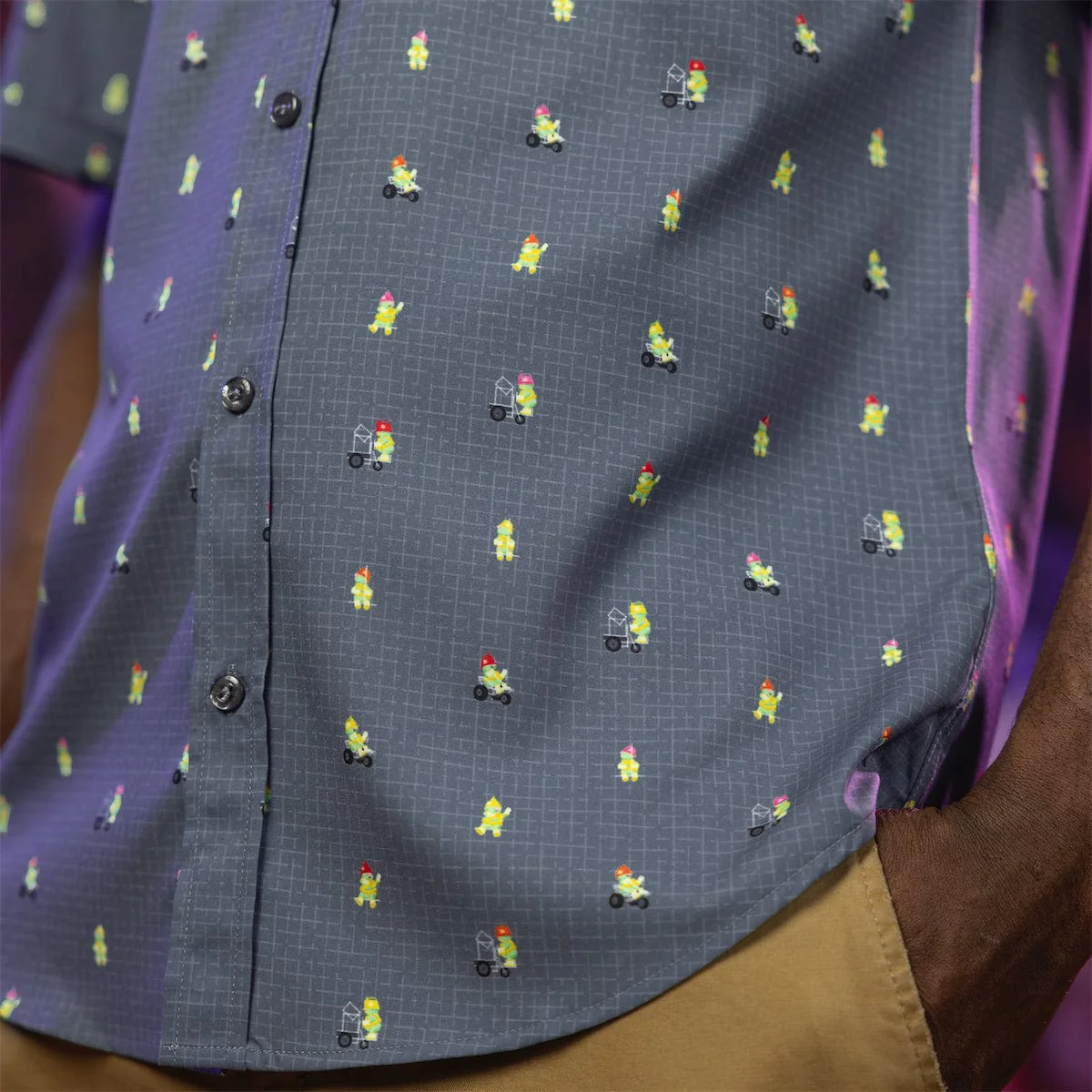 Fraggle Rock "Diggin' Doozers" – KUNUFLEX Short Sleeve Shirt - Image 7