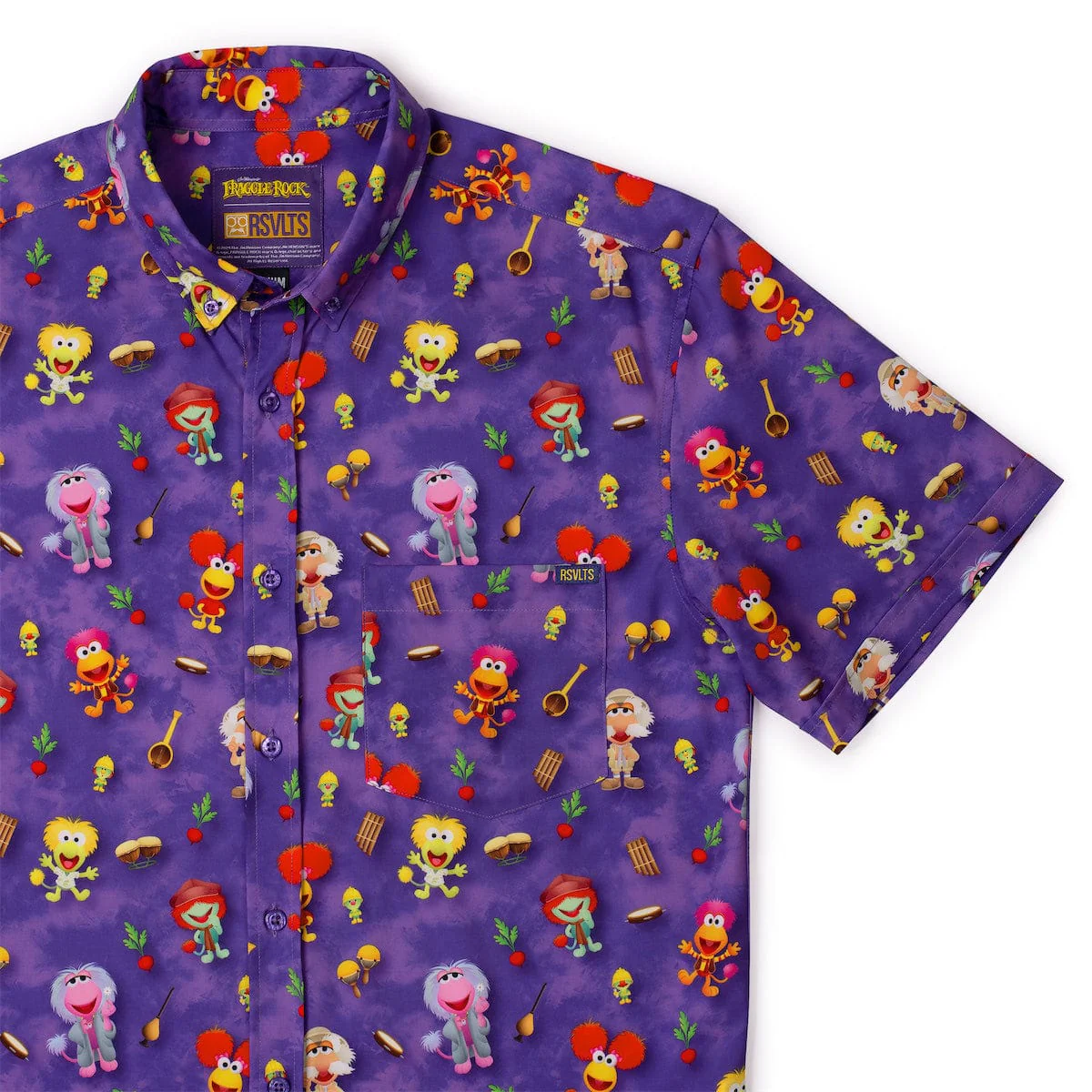 Fraggle Rock "Down at Fraggle Rock!" – KUNUFLEX Short Sleeve Shirt - Image 2