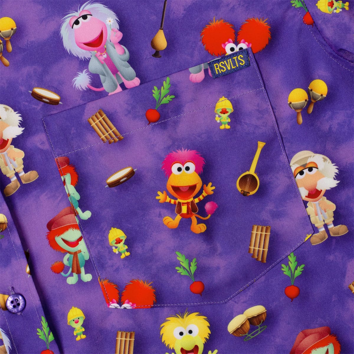 Fraggle Rock "Down at Fraggle Rock!" – KUNUFLEX Short Sleeve Shirt - Image 5