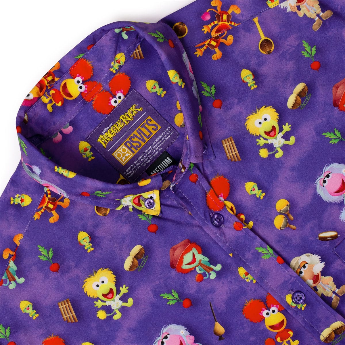 Fraggle Rock "Down at Fraggle Rock!" – KUNUFLEX Short Sleeve Shirt - Image 6