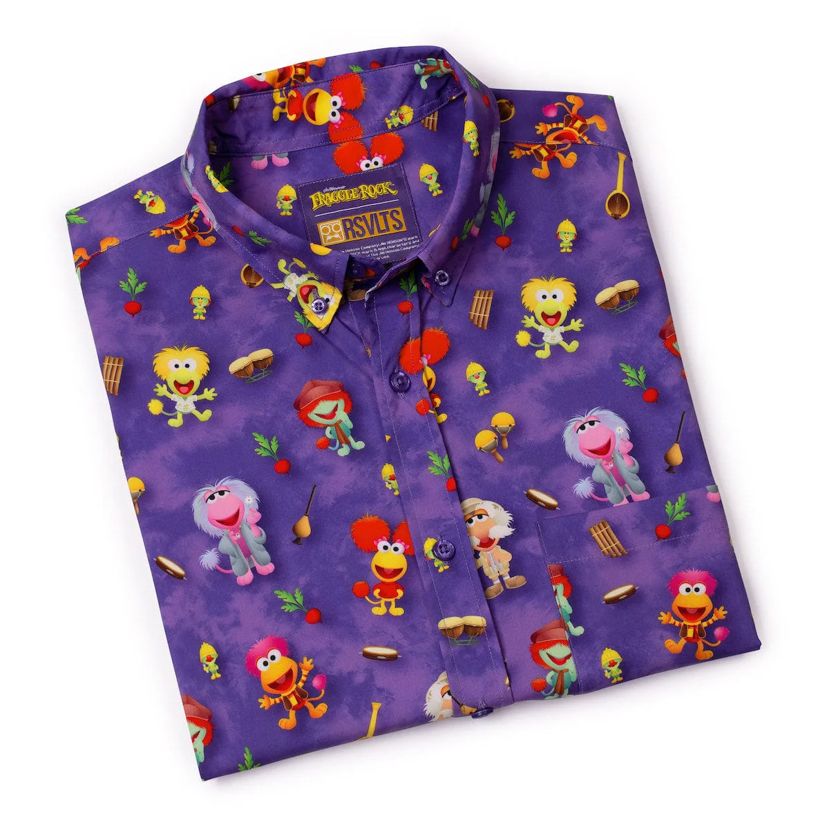 Fraggle Rock "Down at Fraggle Rock!" – KUNUFLEX Short Sleeve Shirt - Image 8