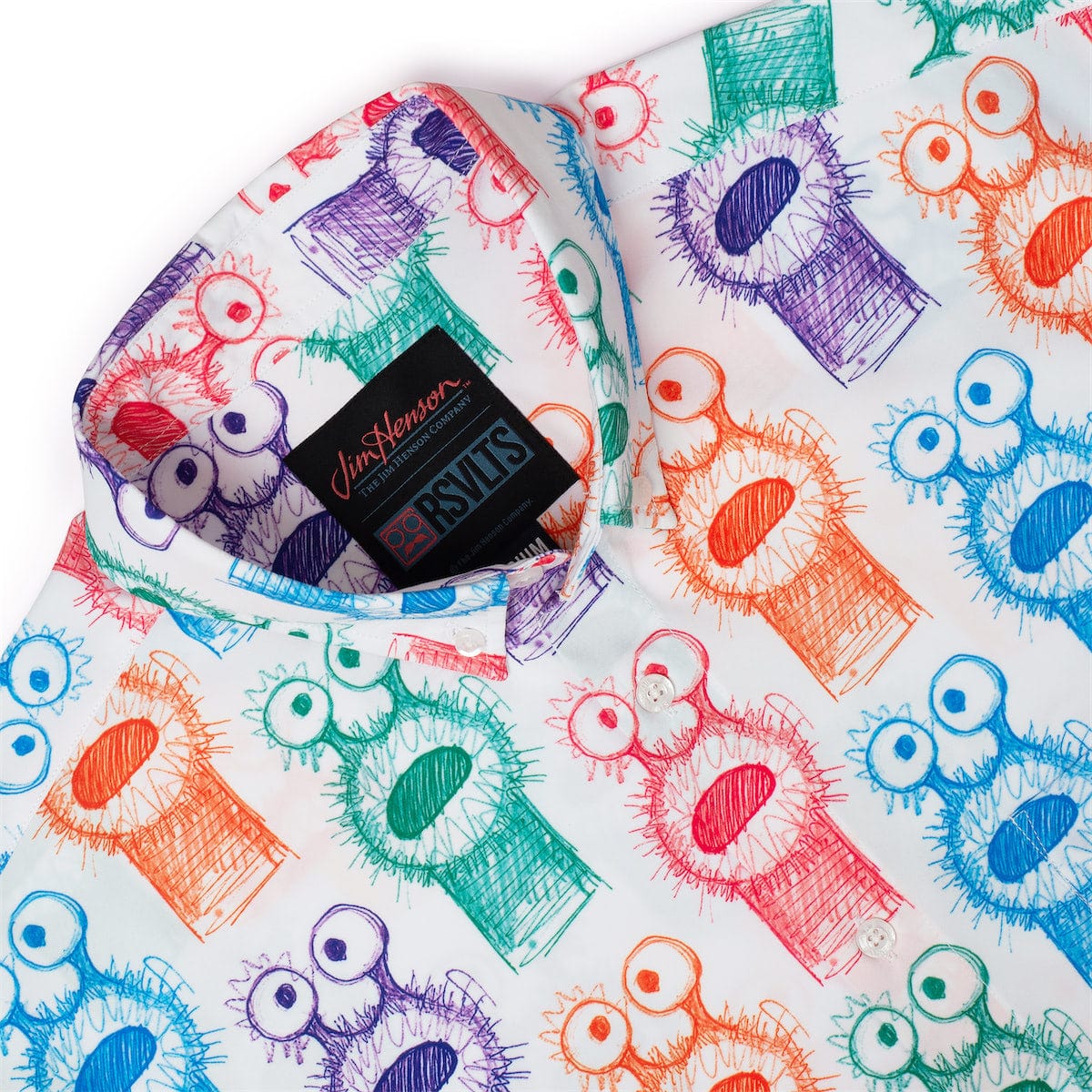 Jim Henson "What the Fuzz?" – KUNUFLEX Short Sleeve Shirt - Image 4