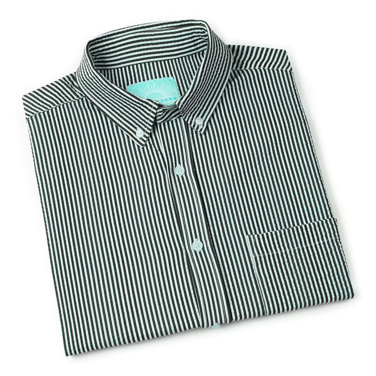 John, My Boy! – Stretch Seersucker Short Sleeve Shirt - Image 8