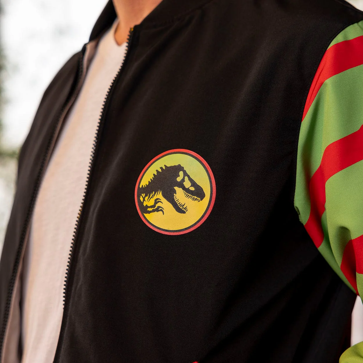 Jurassic Park “Jurassic Rides” – Reversible Bomber Jacket - Image 6