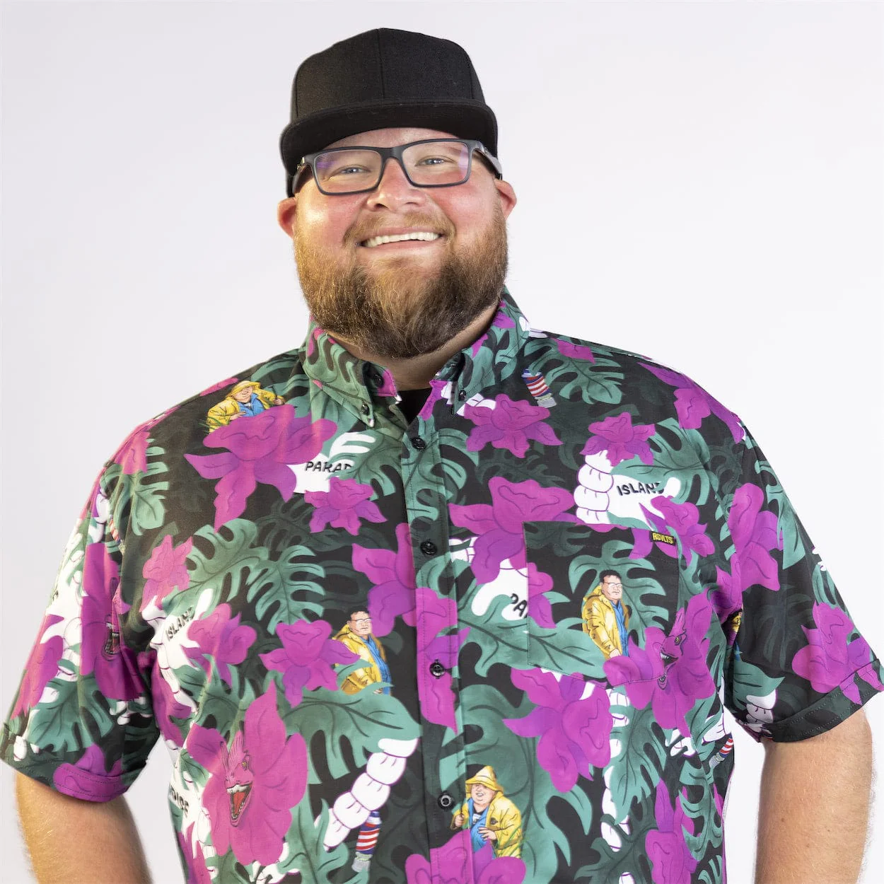 Jurassic Park "Nobody Cares" – KUNUFLEX Short Sleeve Shirt - Image 15