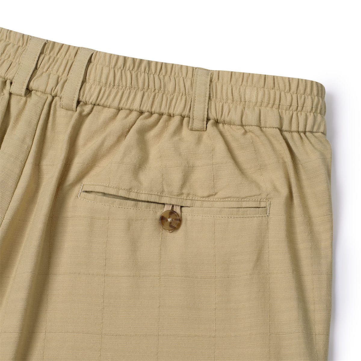 Khaki – Bamboo Resort Shorts - Image 4