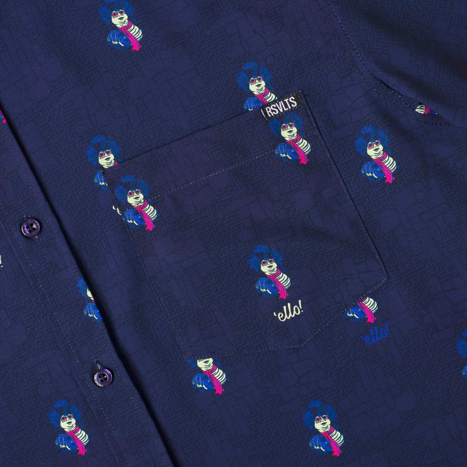 Labyrinth "Ello!" – KUNUFLEX Short Sleeve Shirt - Image 5