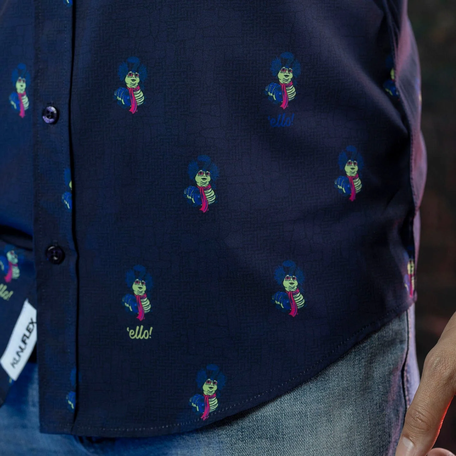 Labyrinth "Ello!" – KUNUFLEX Short Sleeve Shirt - Image 7