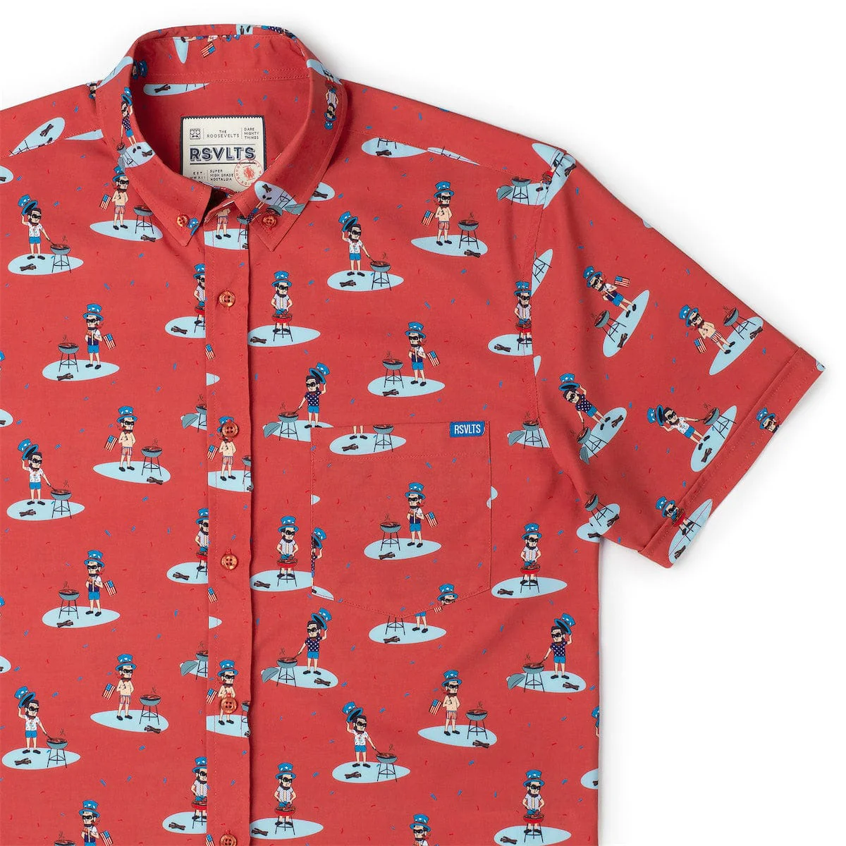 Lincoln Dogs – KUNUFLEX Short Sleeve Shirt - Image 2