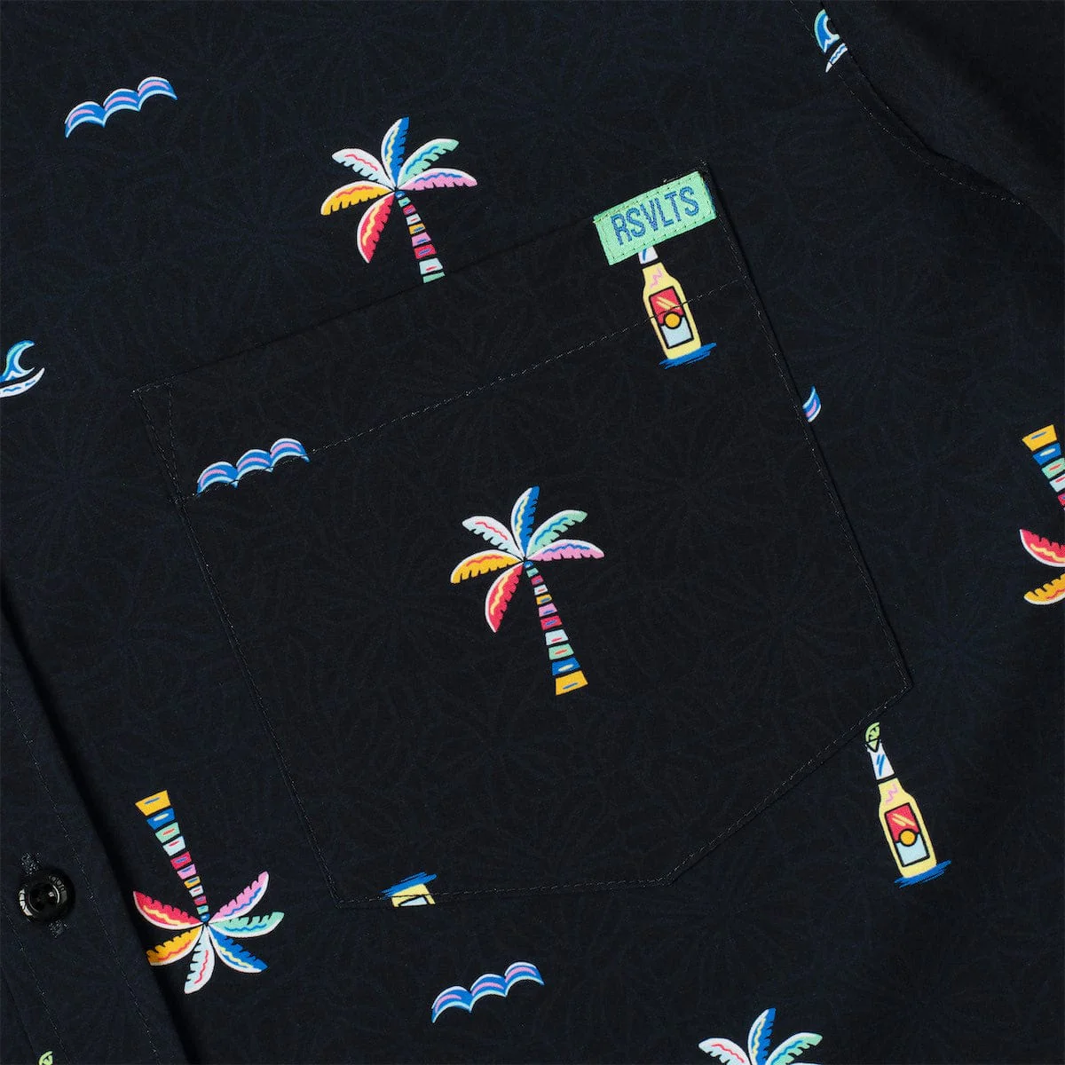 Cabana Nights – KUNUFLEX Short Sleeve Shirt - Image 3