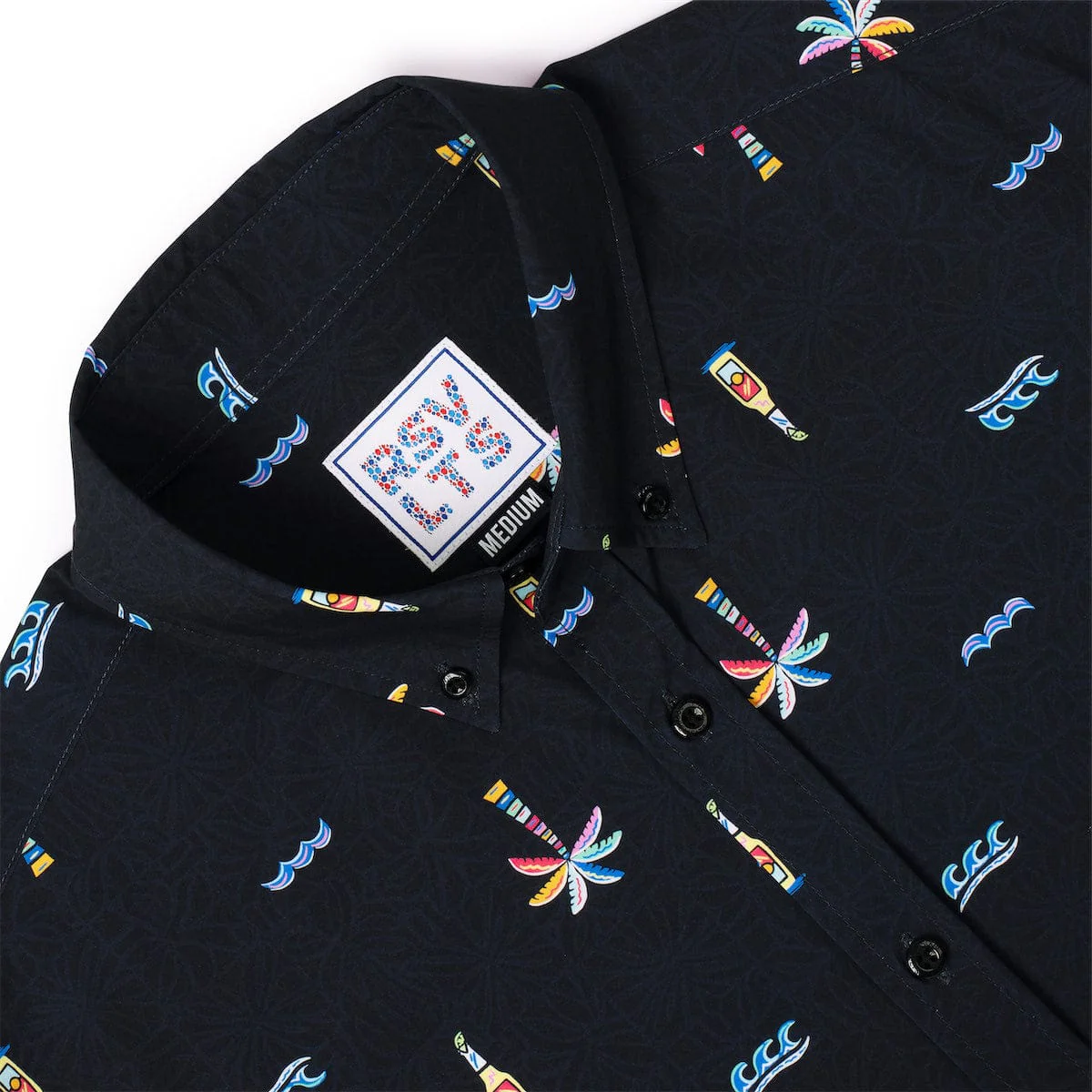 Cabana Nights – KUNUFLEX Short Sleeve Shirt - Image 4