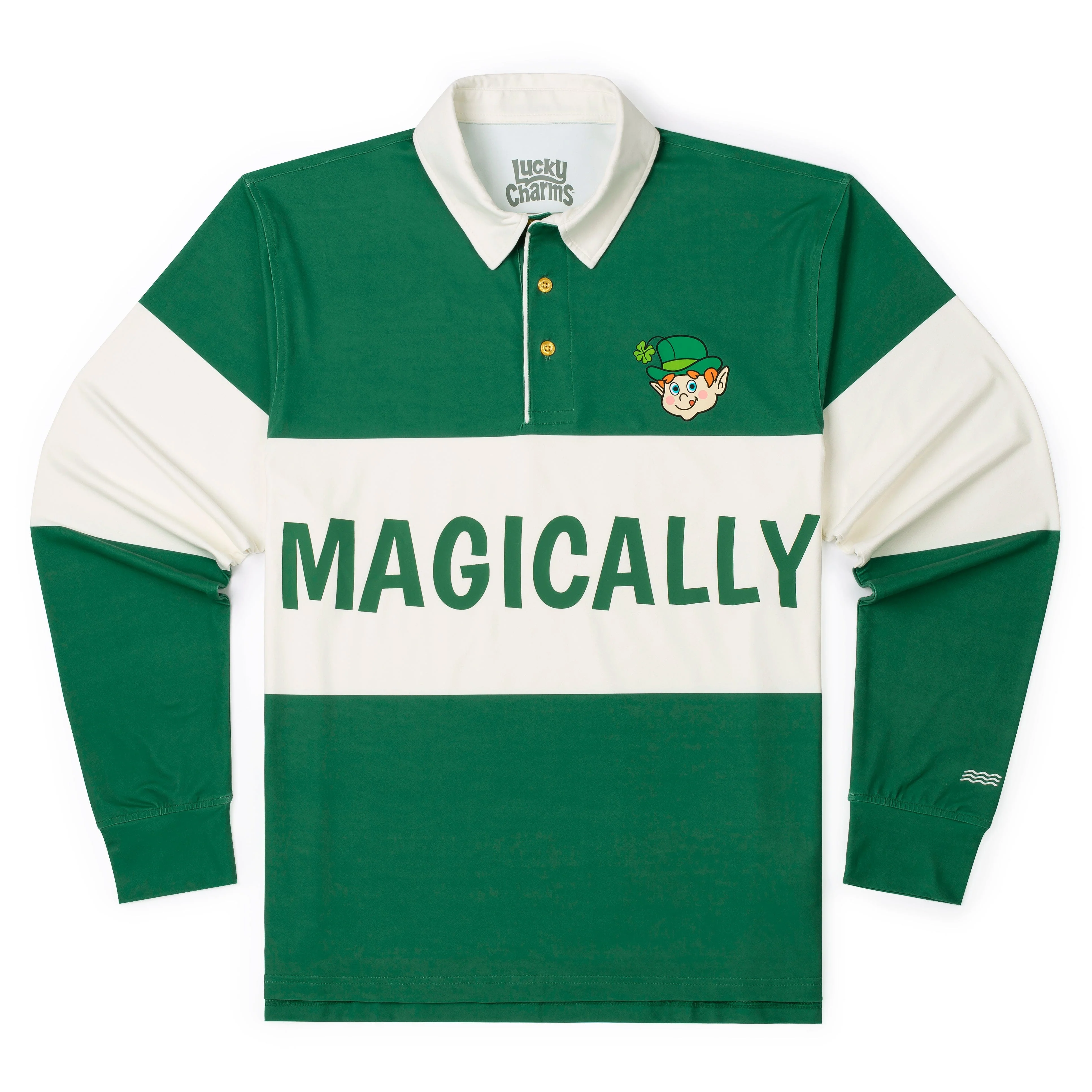 Lucky Charms "Magically Delicious" – Commuter Long Sleeve Polo - Image 7