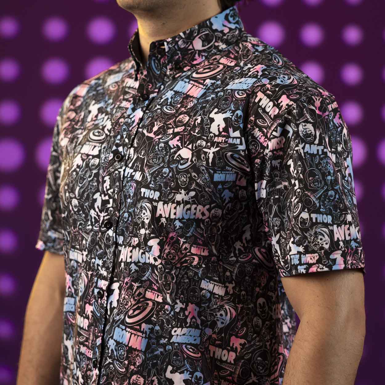 Marvel's Avengers “Fight to the Finish” – KUNUFLEX Short Sleeve Shirt