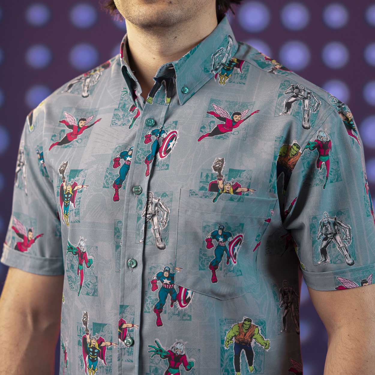 Marvel's Avengers âOrigin Storiesâ â KUNUFLEX Short Sleeve Shirt
