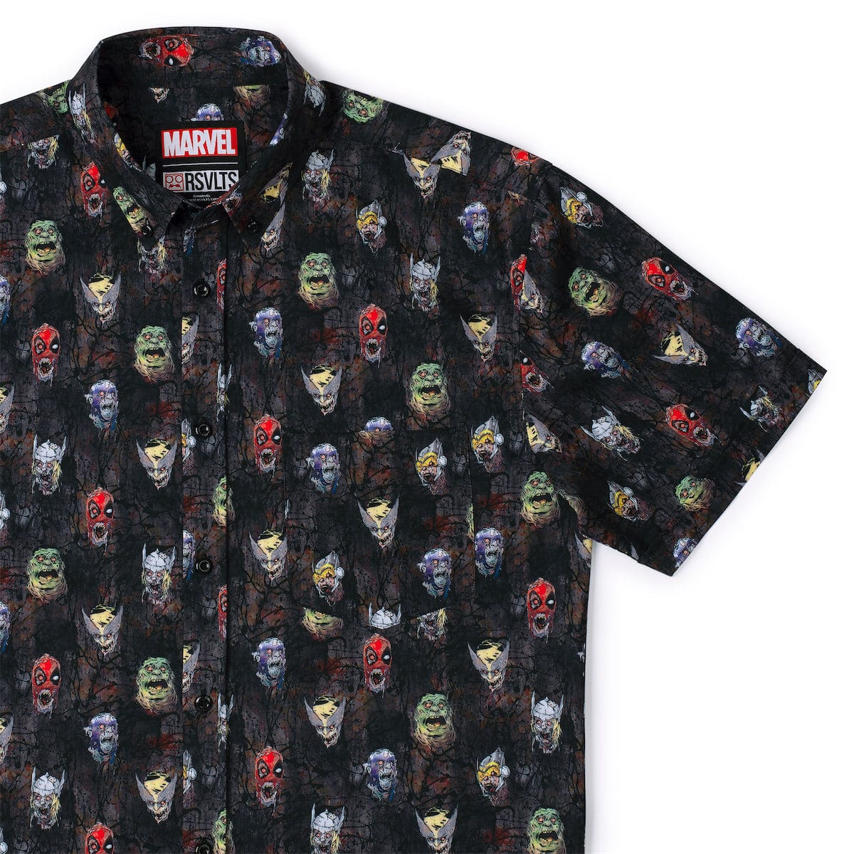 Marvel Zombies "Hangry" – KUNUFLEX Short Sleeve Shirt - Image 2