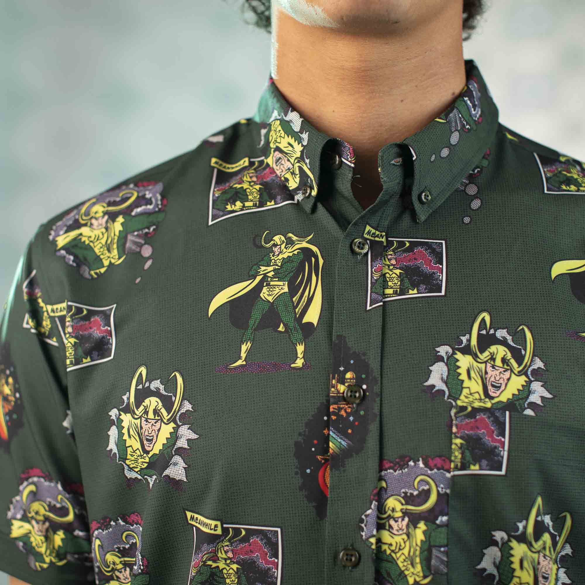 Loki “The Trickster” – KUNUFLEX Short Sleeve Shirt - Image 6