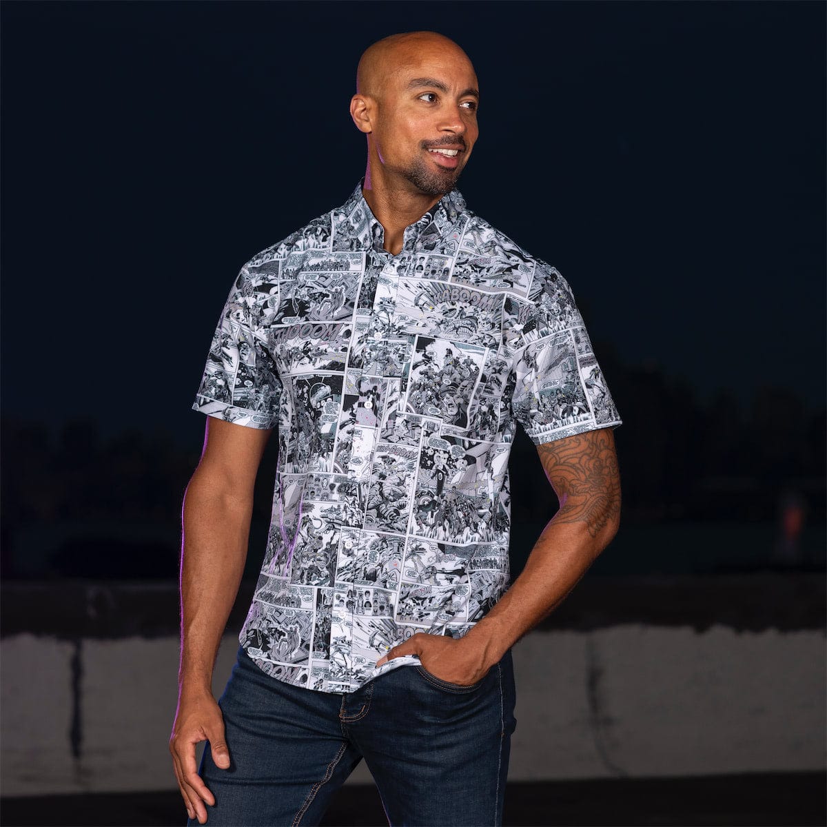 Marvel Secret Wars "An Unlikely Alliance" – KUNUFLEX Short Sleeve Shirt - Image 3