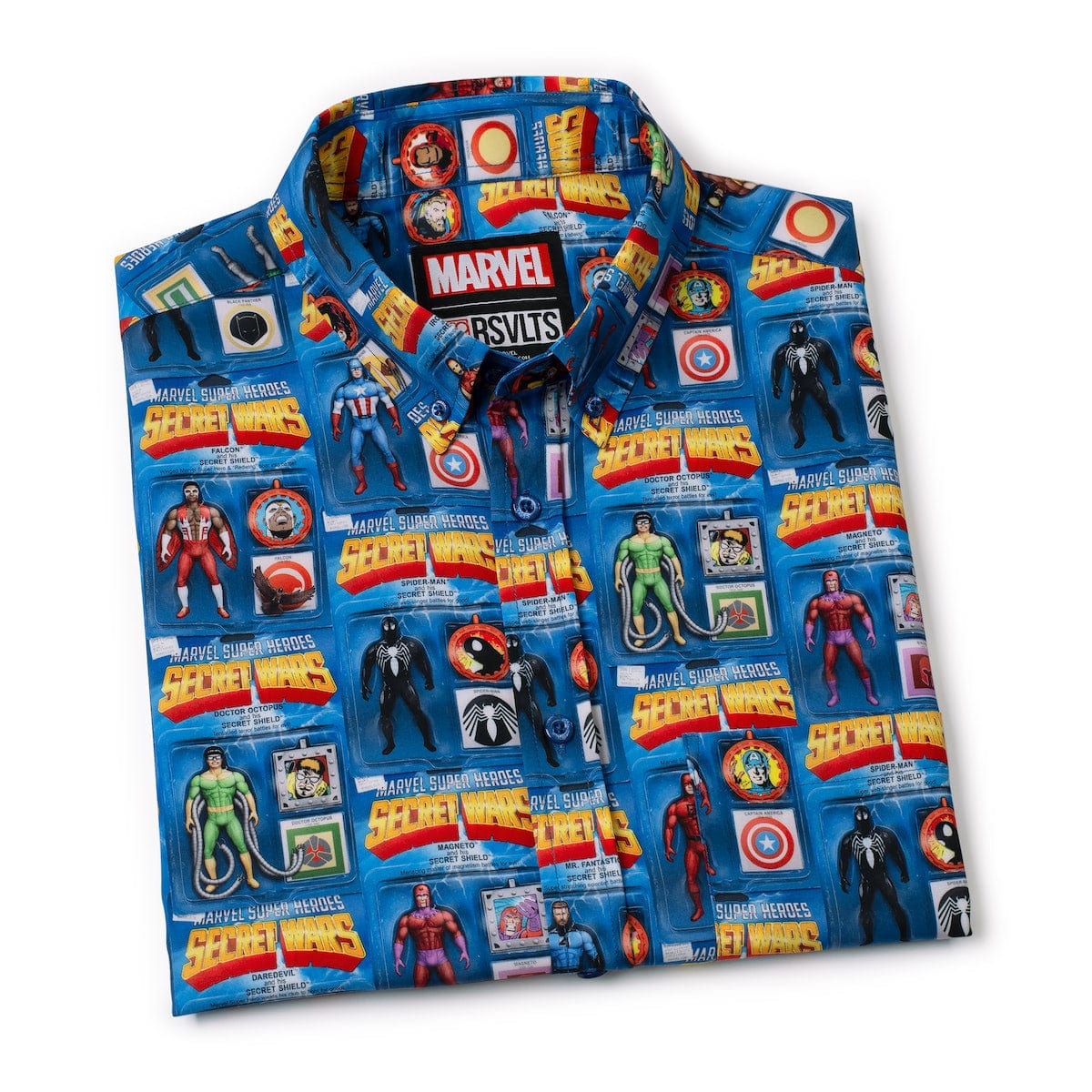 Marvel Secret Wars "Secret Shields" â KUNUFLEX Short Sleeve Shirt - Image 8