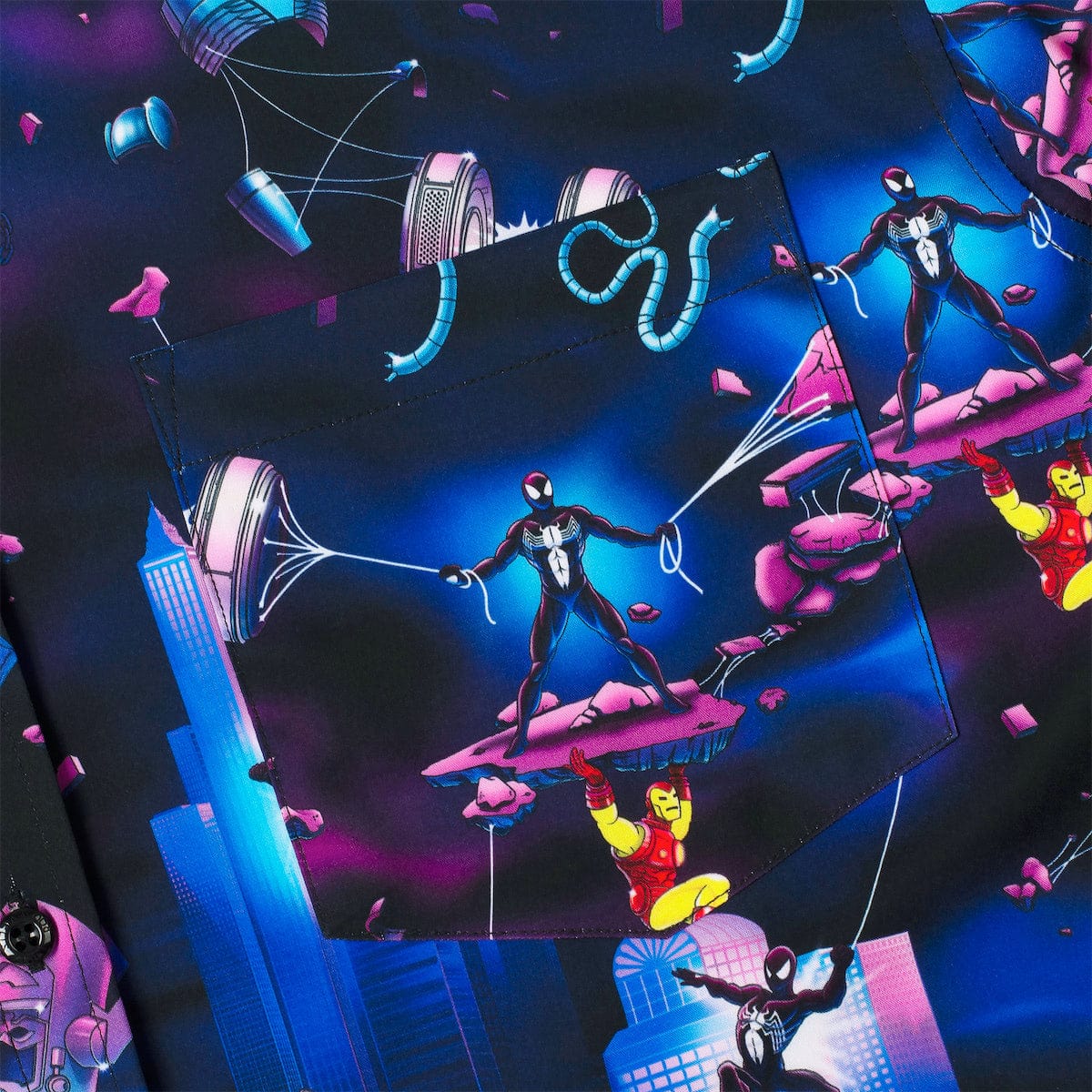 Marvel Secret Wars "The Symbiote" – KUNUFLEX Short Sleeve Shirt - Image 5