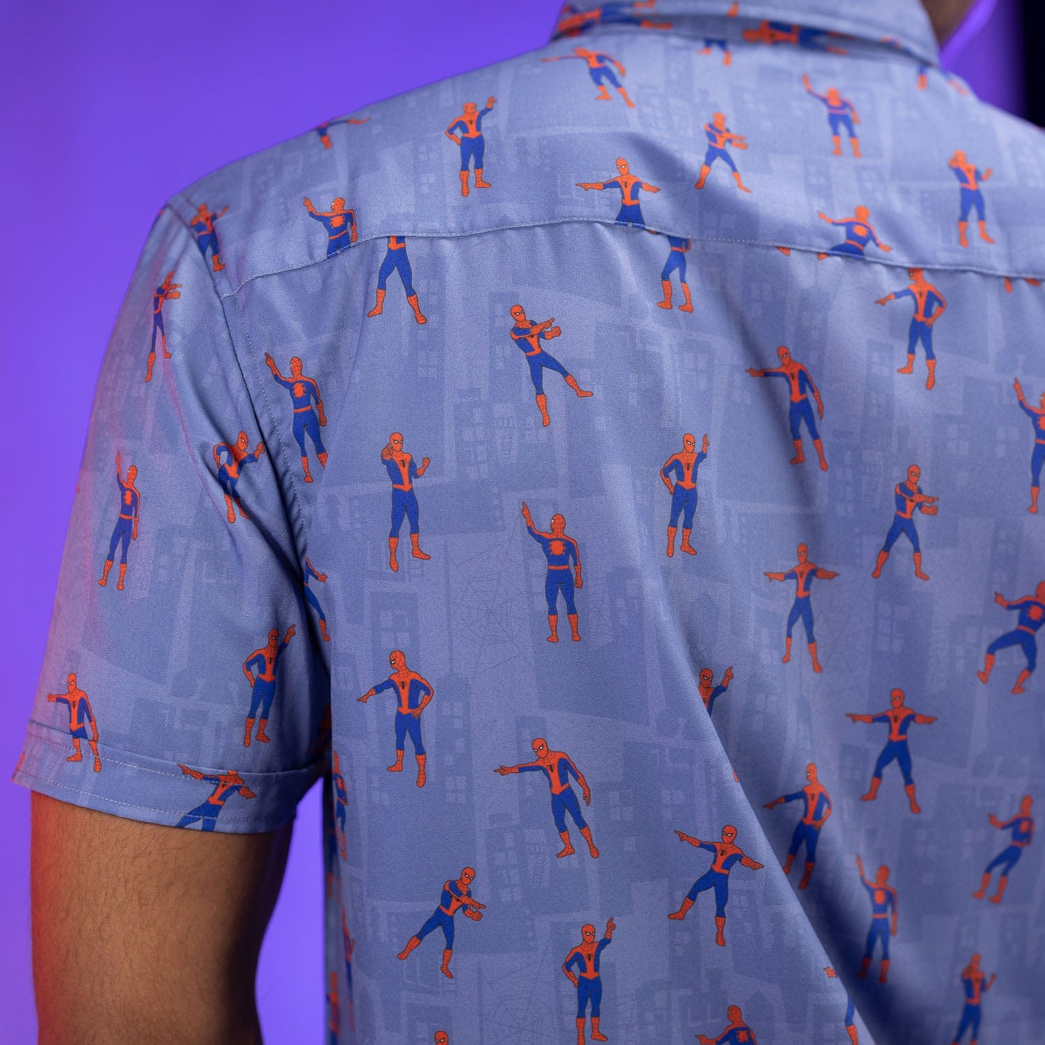 Spider-Man "The Meme" â KUNUFLEX Short Sleeve Shirt - Image 7