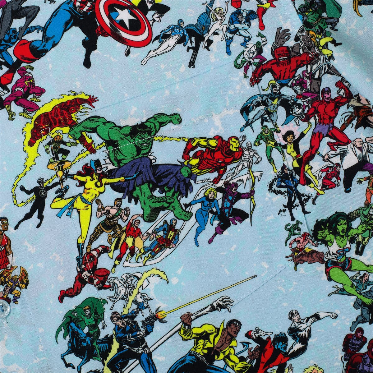 Marvel 85th Anniversary "There Goes My Hero" – KUNUFLEX Short Sleeve Shirt - Image 6