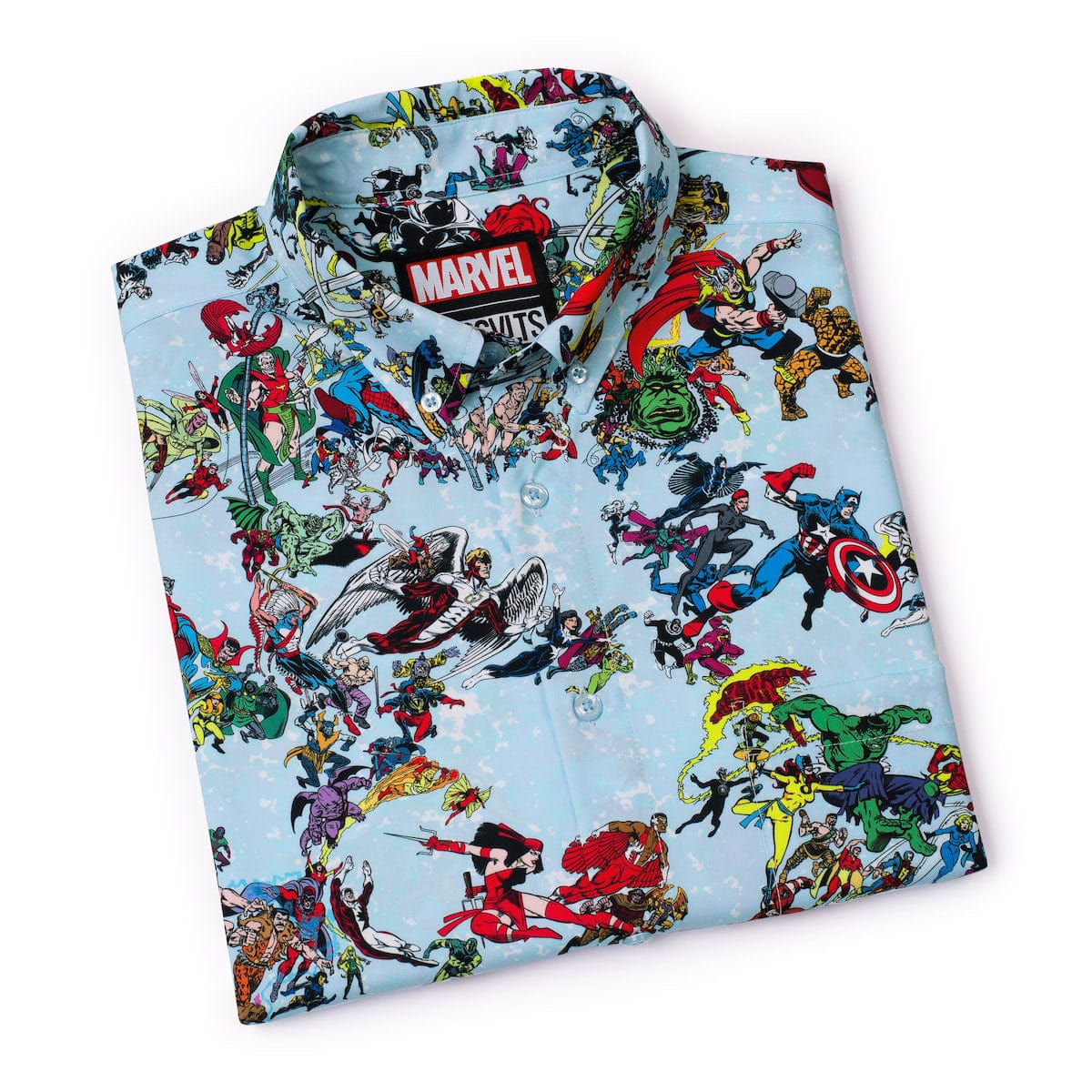 Marvel 85th Anniversary "There Goes My Hero" – KUNUFLEX Short Sleeve Shirt - Image 8
