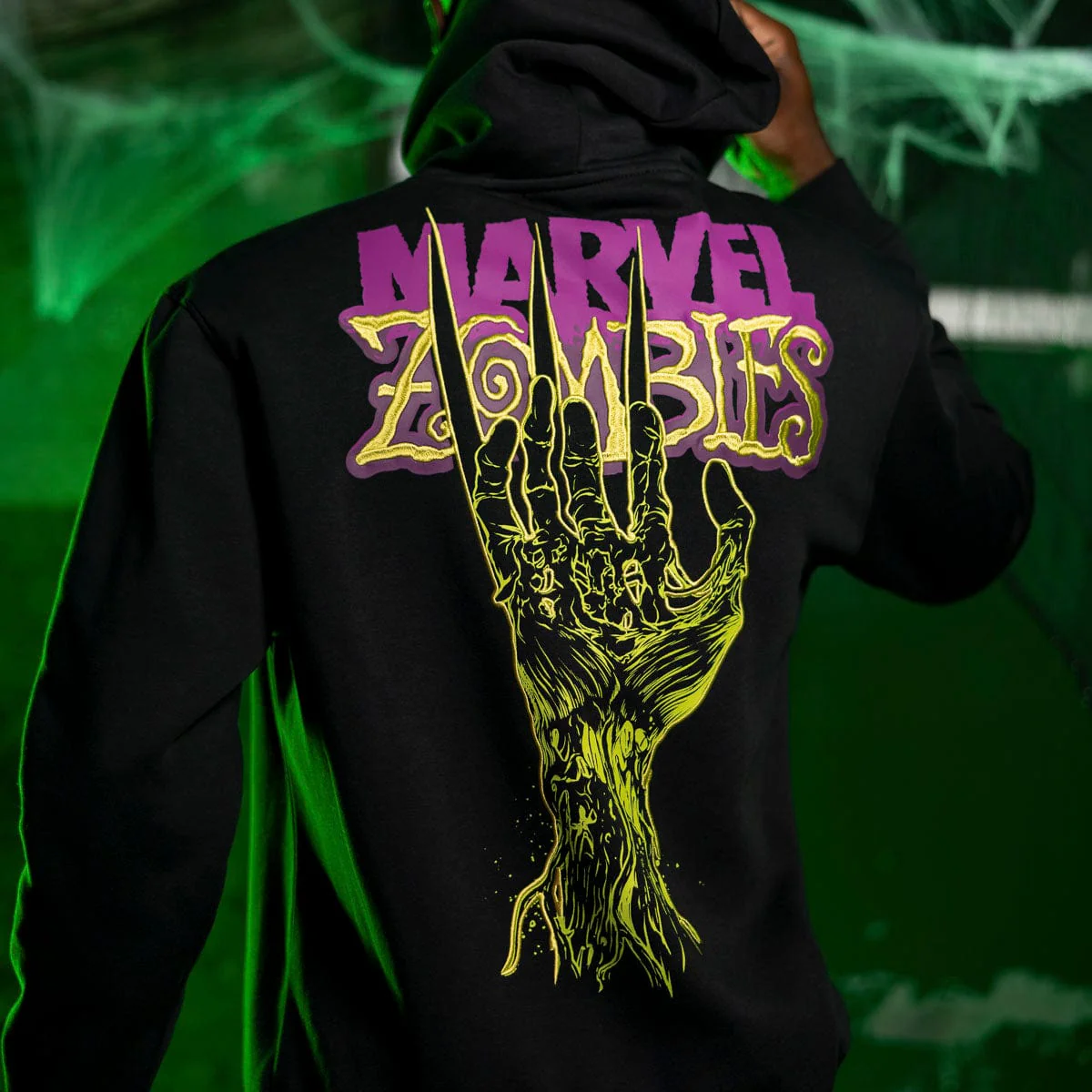 Marvel Zombies "Adamantium Rising" – Classic Hoodie - Image 2
