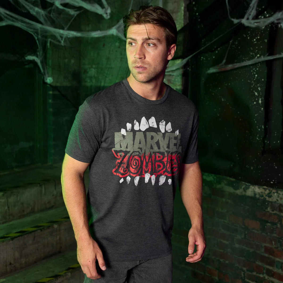 Marvel Zombies "Bite Club" – Crewneck Tee - Image 2