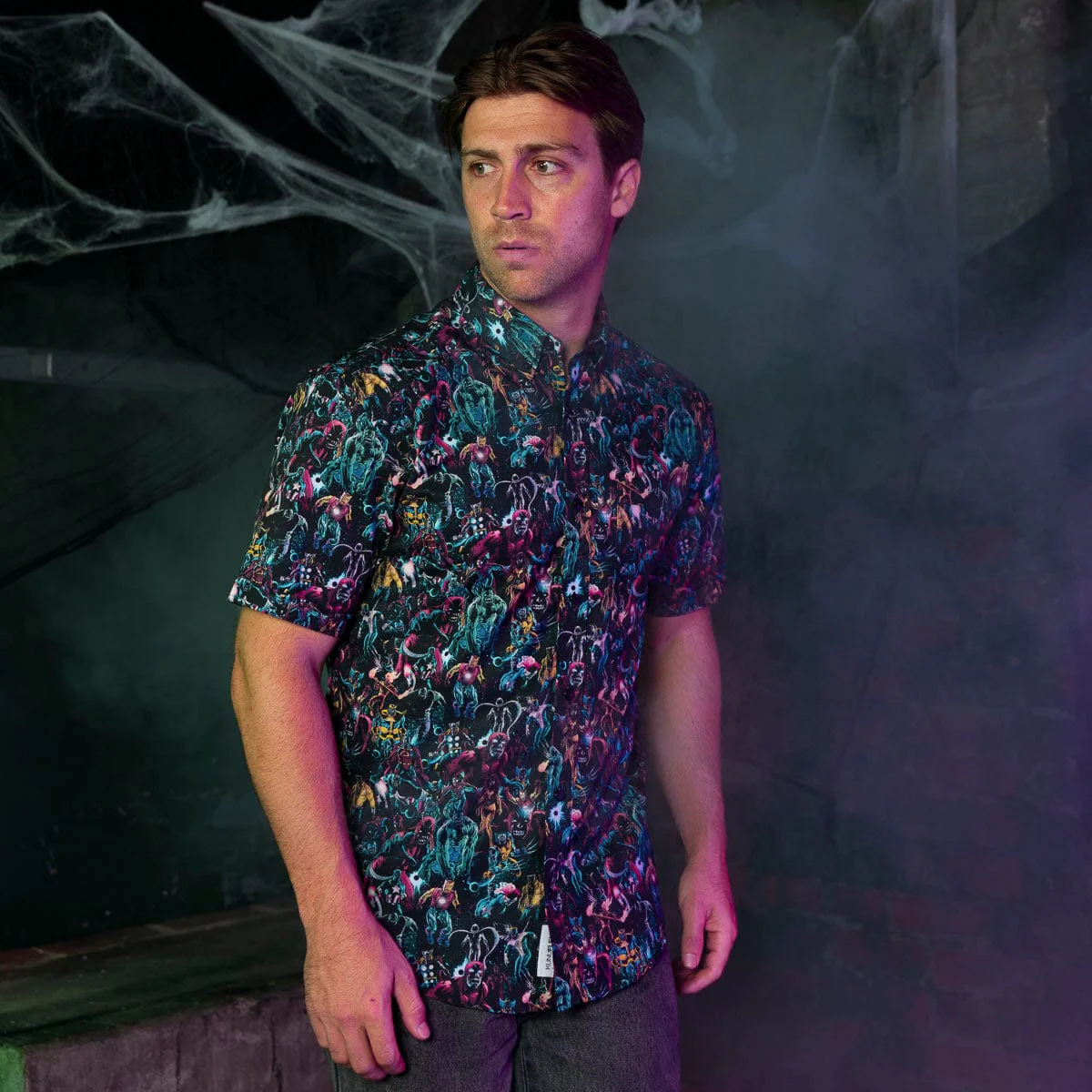 Marvel Zombies "Cosmic Carnivores" – KUNUFLEX Short Sleeve Shirt - Image 2