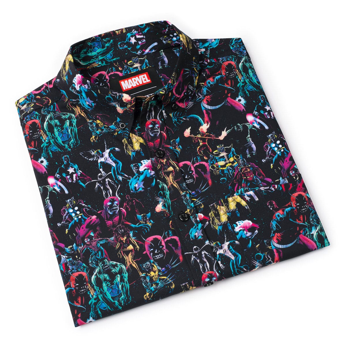 Marvel Zombies "Cosmic Carnivores" – KUNUFLEX Short Sleeve Shirt - Image 8