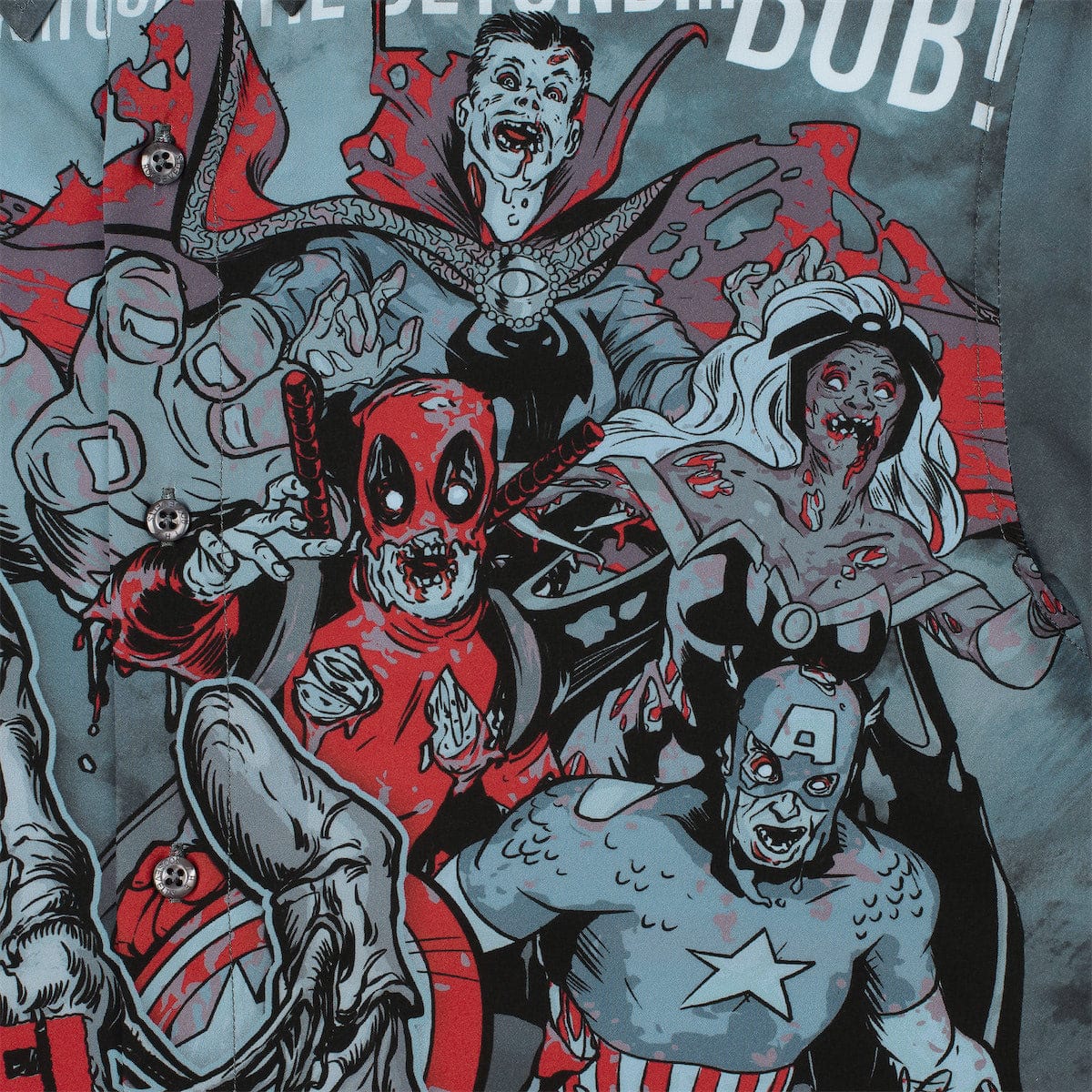 Marvel Zombies "The Hunger Returns!" – KUNUFLEX Short Sleeve Shirt - Image 5