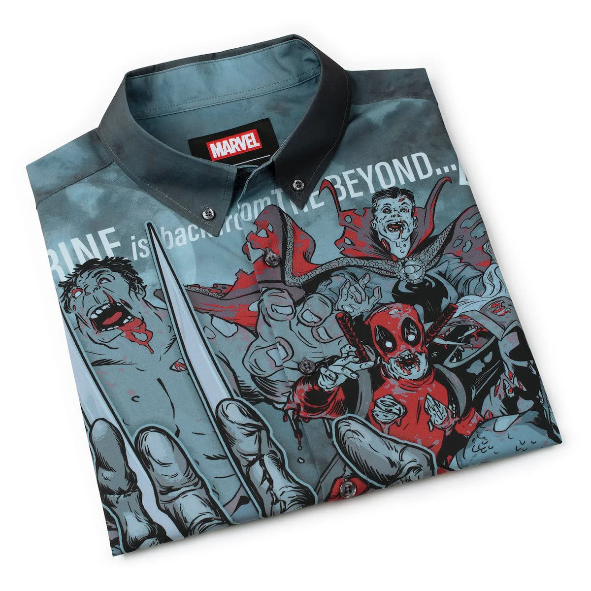 Marvel Zombies "The Hunger Returns!" – KUNUFLEX Short Sleeve Shirt - Image 8