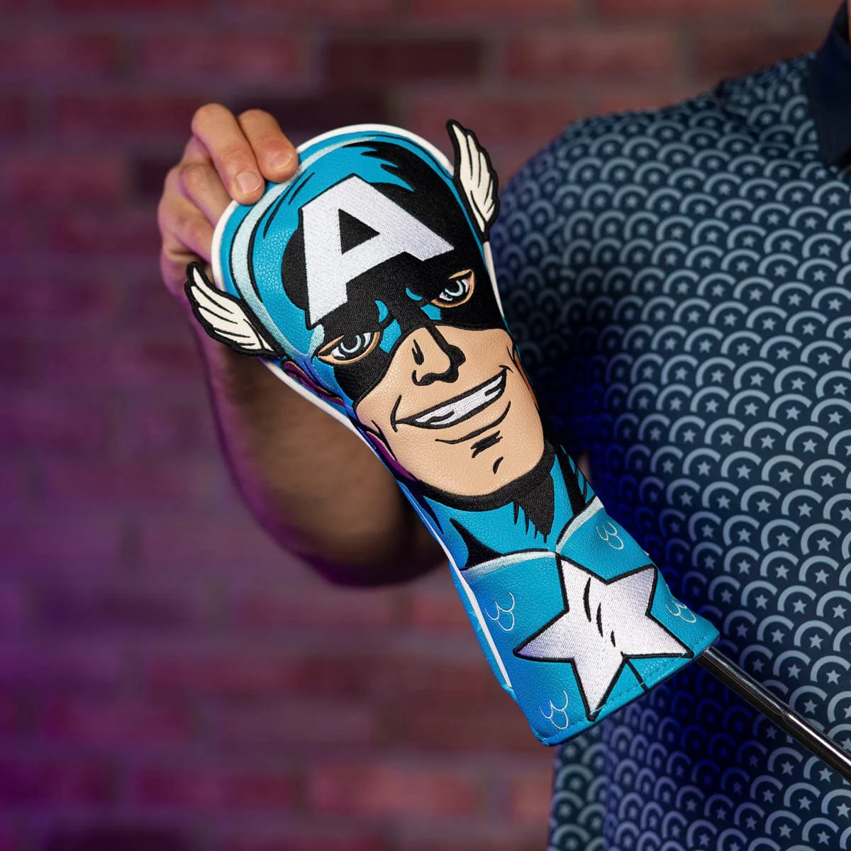 Marvel's Avengers "Captain America" – Fairway Headcover - Image 2